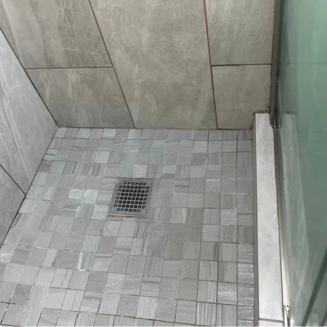 Shower after cleaning
